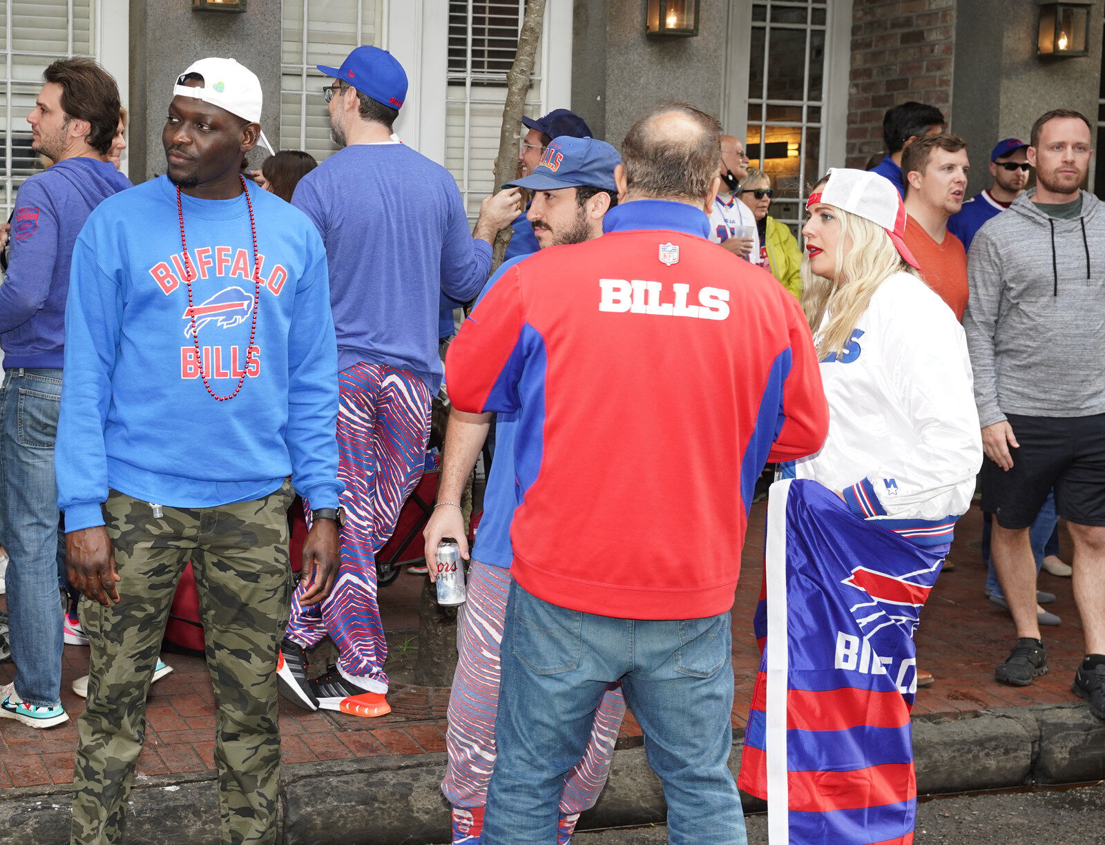 Buffalo Bills packers of NOLA Takeover Parade